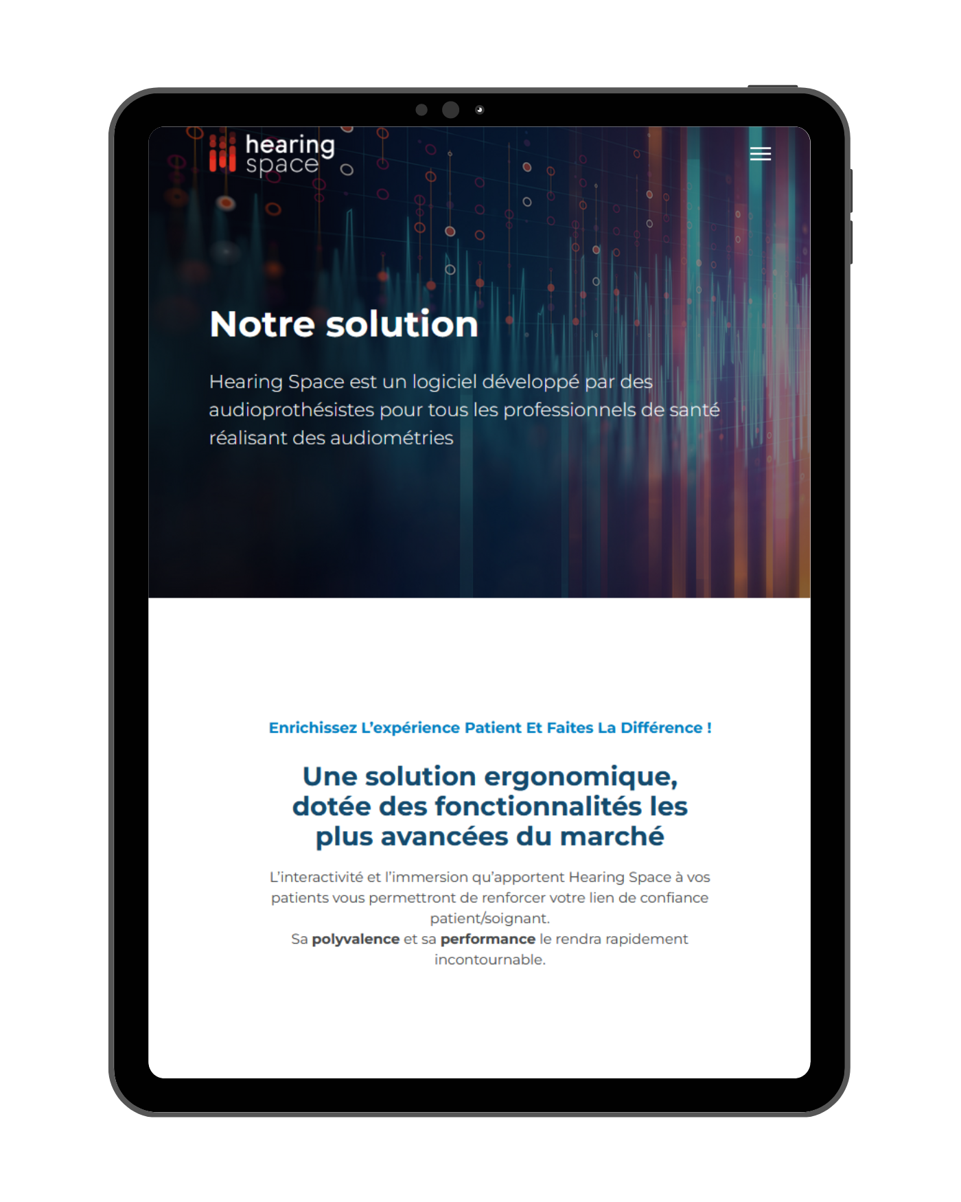 Hearing Space — vue 3