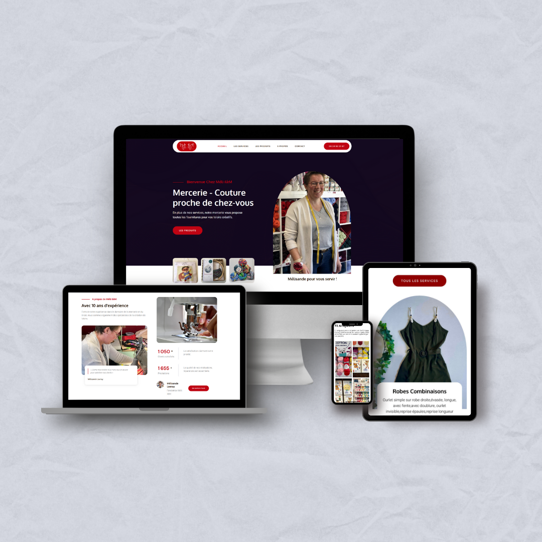 Aperçu du site Méli Ilem