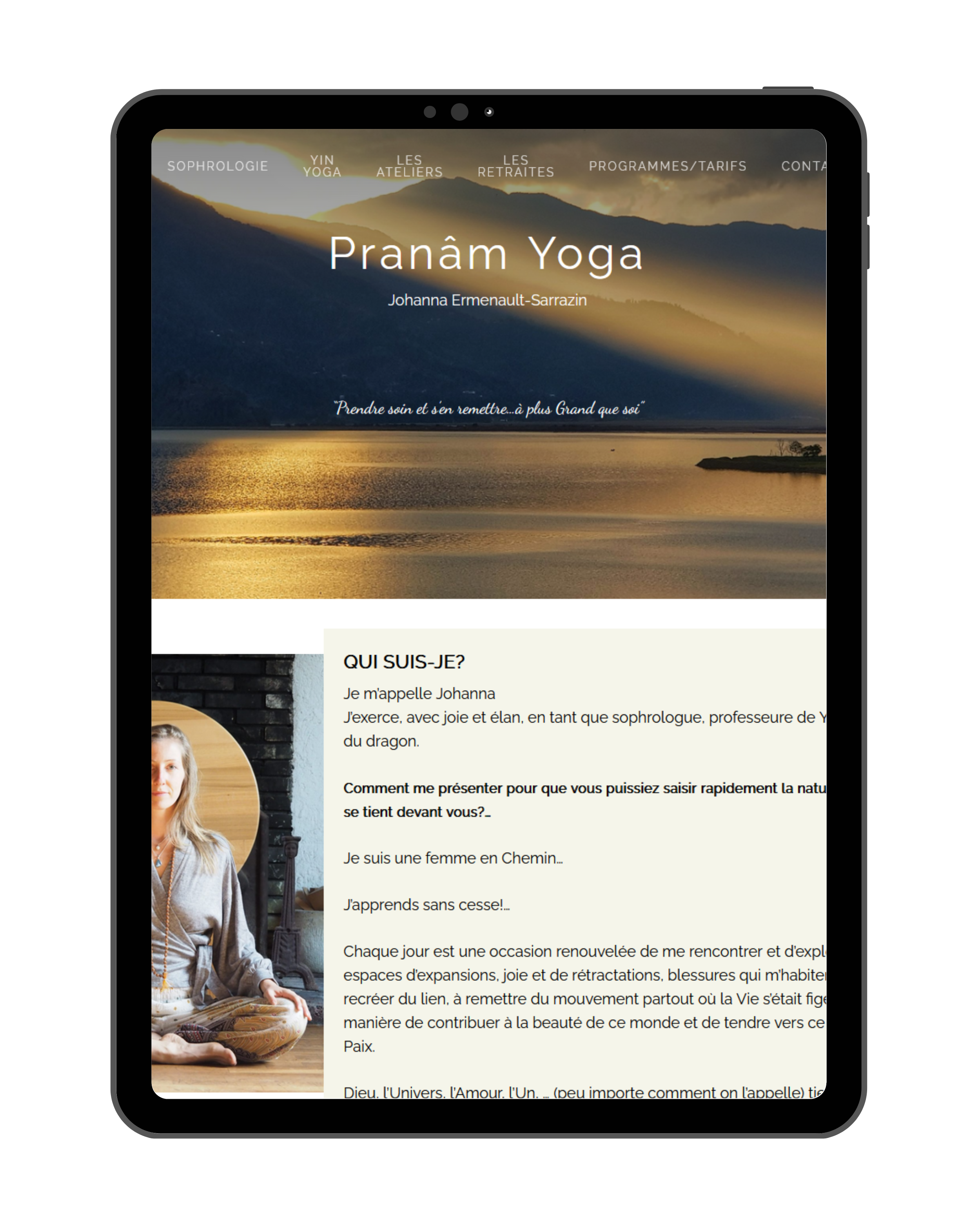Pranâm Yoga — vue 1