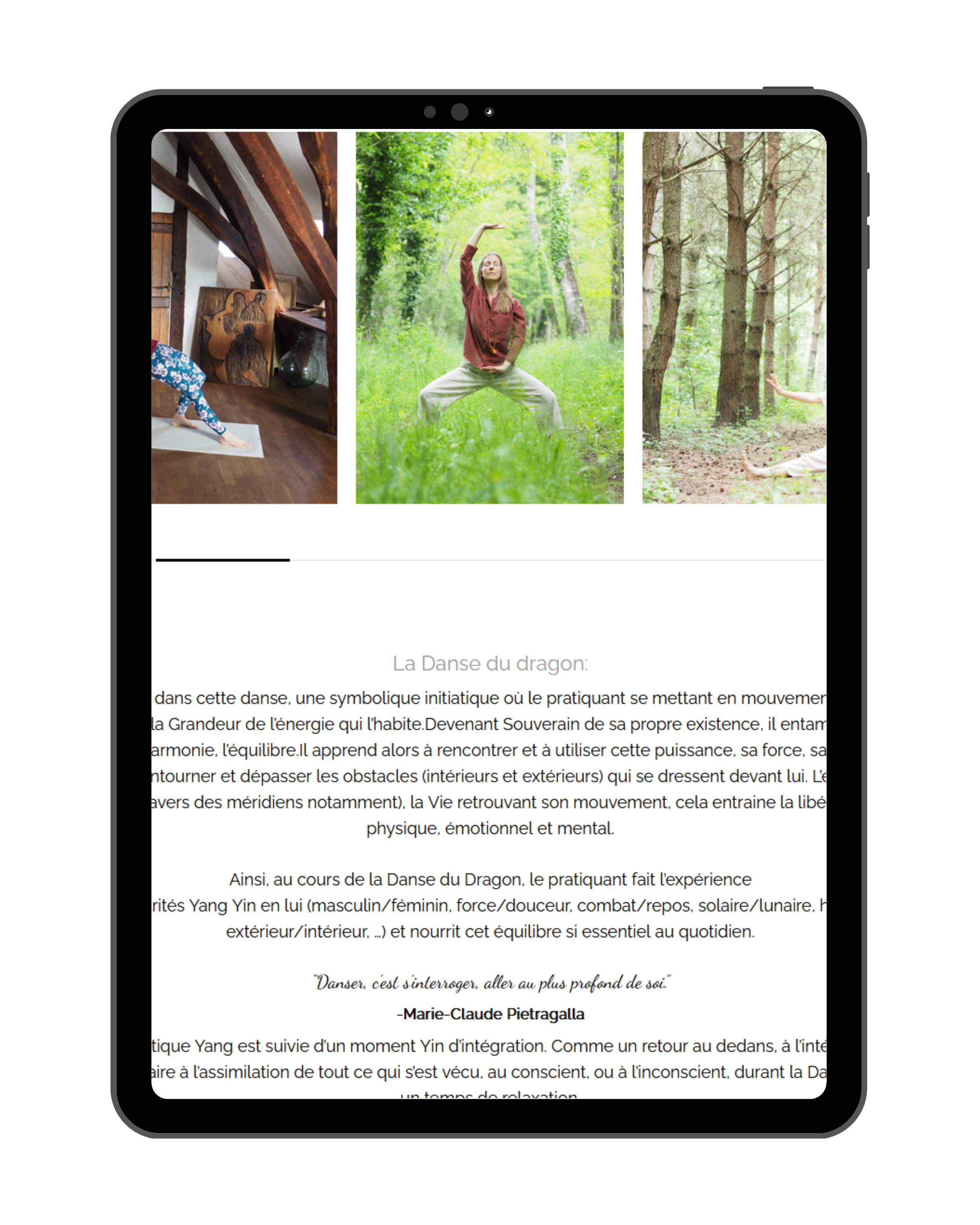 Pranâm Yoga — vue 3